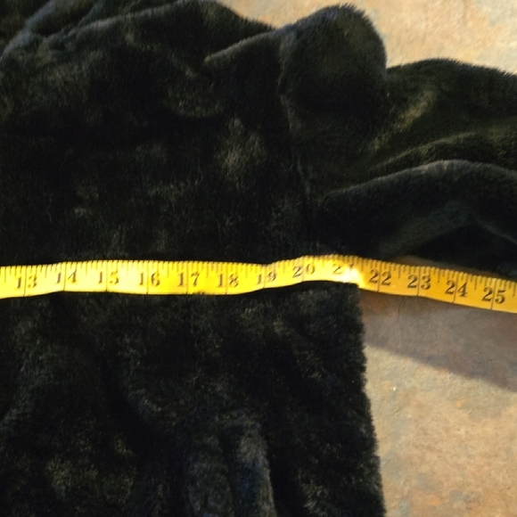 Black Sherpa Jacket Size Small - Picture 6 of 7